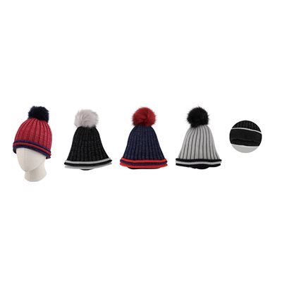 TUQUE AVEC POM-POM