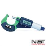 ELECTRONIC MICROMETER 2-BUTTON 25-50MM / 1-2IN RES 0.001MM / 0.0