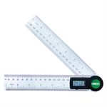 ELECTRONIC PROTRACTOR 0-360DEG W /  1 / 32-1MM GRADUATION 8IN BL