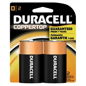 PILE D ENS 2 DURACELL