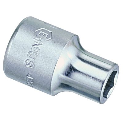 CHROME SOCKET 1-5 / 16" SAE 1 / 2" DRIVE 6 PT