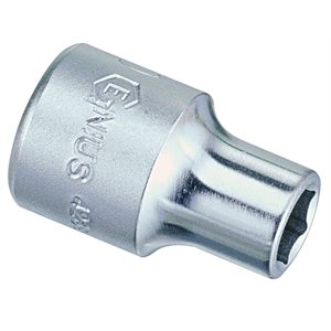 CHROME SOCKET 1-5 / 16" SAE 1 / 2" DRIVE 6 PT