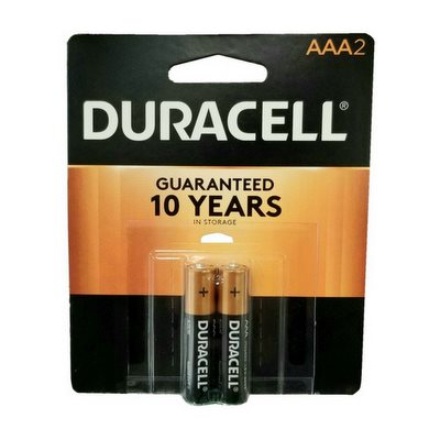 PILE AAA ENS 2 DURACELL