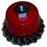 BROSSE EN FORME DE COUPE À FILS NOUÉS