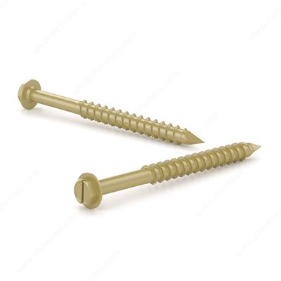 TAPCON HEX GOLD 1 / 4 X 2 1 / 4