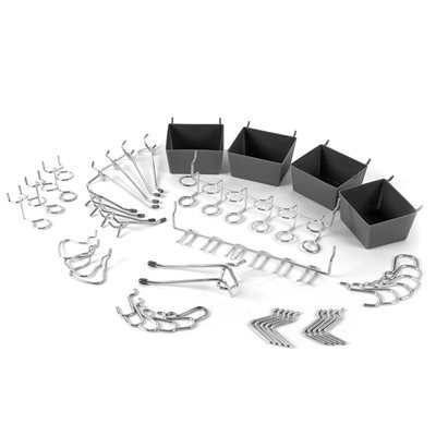 ENS. 43PCS POUR PANNEAU PERF. ENS. 43PCS POUR PANNEAU PERF.