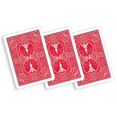 CARTES À JOUER ROUGE