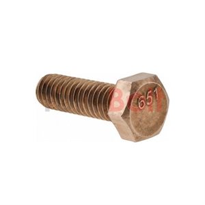 HEX. BOLT SILICONE BRONZE